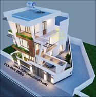 Ý tưởng hay thông minh cho nhà hình thang đẹp mà đất xéo