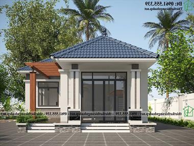 Nhà cấp 4 mái thái 2 phòng ngủ 8x13m ở Sóc Sơn Hà Nội NDNC4185