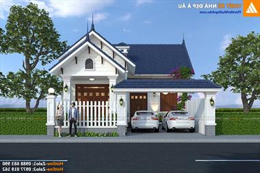 Mẫu thiết kế nhà đẹp tại Hà Tây hớp hồn mẫu nhà cấp 4 3 phòng ngủ 110m2