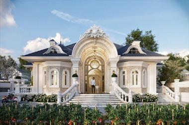 Đánh giá mẫu biệt thự vườn 1 tầng phong cách tân cổ điển