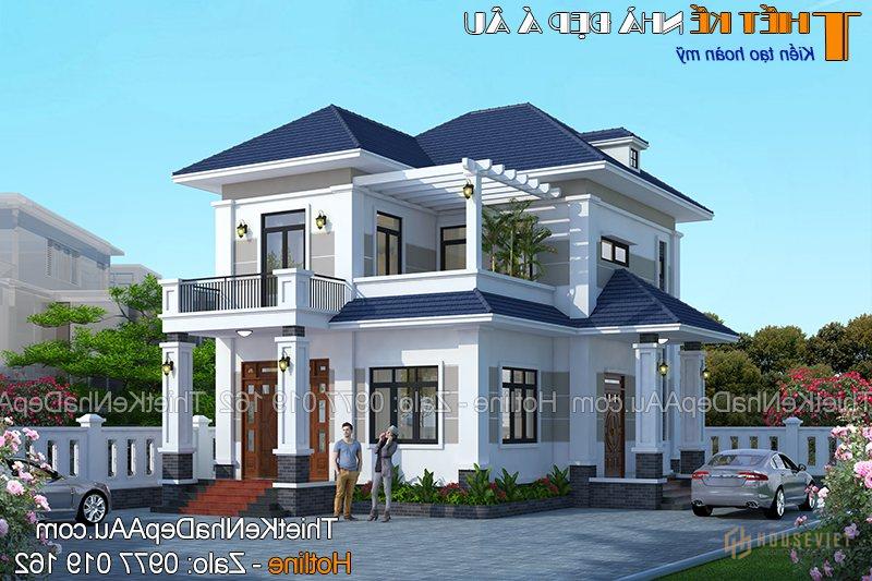 Thiết kế biệt thự mái thái nhật