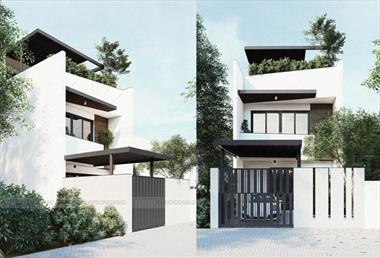 Mẫu nhà phố hiện đại 2020 - Anh Long, Bình Dương, Mã số NP126