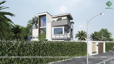 Biệt thự 3 tầng đẹp, không gian thoáng, sang trọng tinh tế tại Bình Dương