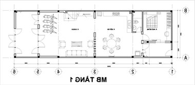Mẫu Thiết Kế Nhà Ống 2 Tầng 5x9m Hiện Đại Cho Vợ Chồng Trẻ