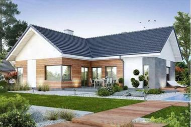 35+ mẫu thiết kế nhà cấp 4 chữ L mái tôn đẹp hiện nay