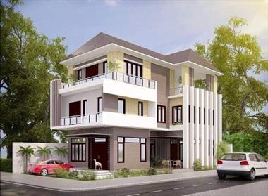 Thiết Kế Nhà 10 × 20 Phong Cách Châu Âu 3 Tầng Sang Trọng