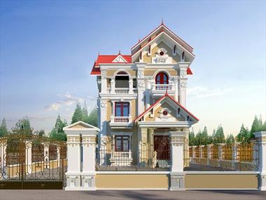 Nhà Mái Thái Hình Chữ L | Ngôi nhà 123 tầng đẹp nhất năm