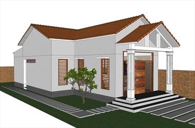 99+ Mẫu Thiết Kế Nhà Cấp 4 Nông Thôn Chữ L Đẹp Nhất Hiện Nay