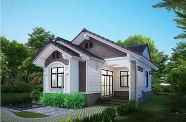 Thiết Kế Nhà Cấp 4 Có Gác Lửng 50m2 | Mẫu Nhà Giá Rẻ