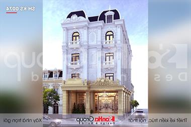 Thiết kế khách sạn tân cổ điển 2 sao tại Phú Yên giúp kinh doanh “1 vốn, 4 lãi” - SH KS 0074