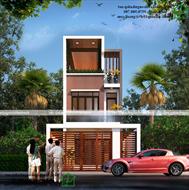 Mẫu nhà phố 3 tầng 5x17m tiện nghi tại Hải Phòng NDNP3T44