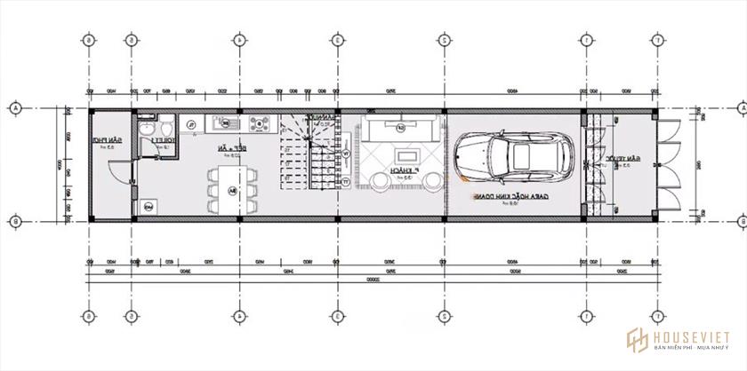mẫu nhà ống 2 tầng 4x20 đẹp