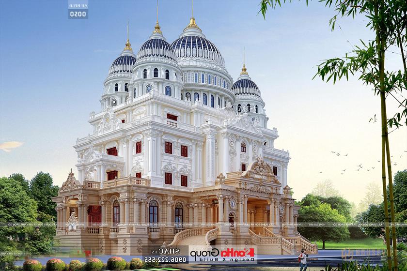 Biệt thự lâu đài cổ điển trên 1400m2 - BTLD 0050 1 1400 mét vuông biệt thự 1.400 mét vuông biệt thự