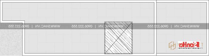 Bản vẽ thiết kế công năng nhà ống 5x20m mái thái hiện đại