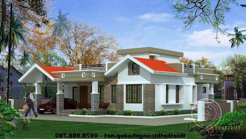 Biệt thự vườn 130m2 NDBT1T11