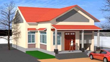 Ngắm mẫu nhà cấp 4 diện tích 9x12m đẹp và hiện đại nhất