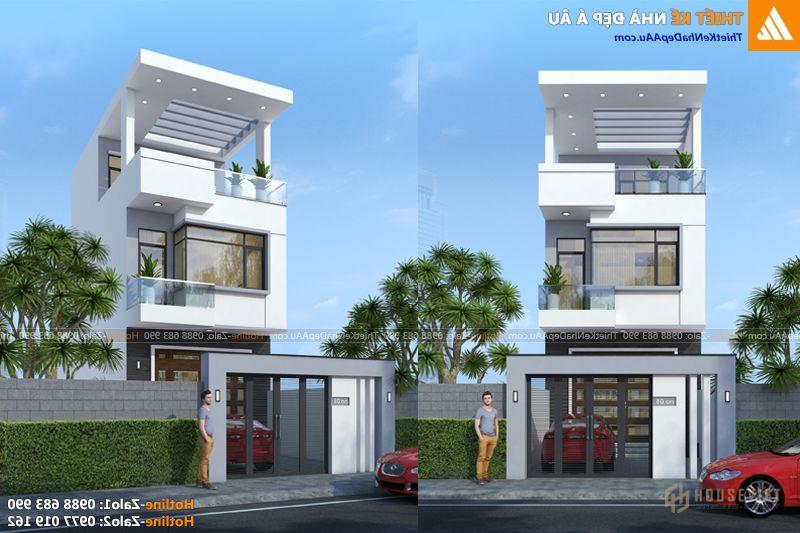 Thiết kế nhà phố hiện đại