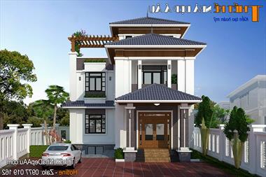 Biệt thự 3 tầng 5 phòng ngủ có tầng hầm siêu đẹp ở Thanh Hóa