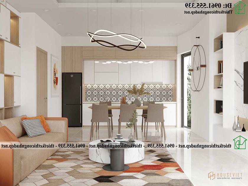 Thiết kế và thi công trọn gói nội thất nhà ống 4 tầng NDNP4T20