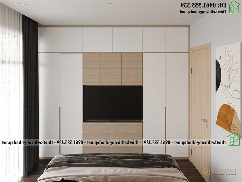 Phong-ngu-2-tang-2-tu-quan-ao-ket-hop-voi-ke-tv-ndnp4t20