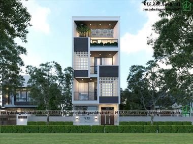 Nhà phố 4 tầng 6x8m đẹp tại Từ Liêm Hà Nội NDNP4T20