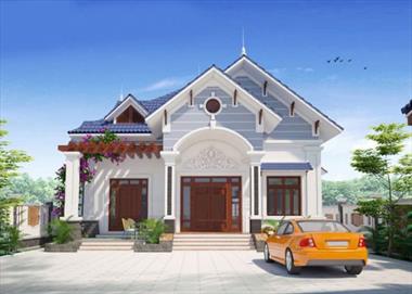 Xem lại mẫu biệt thự 1 tầng 6 phòng ngủ kiểu mái thái