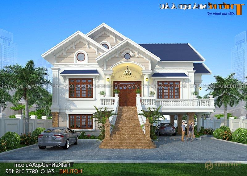 Mẫu biệt thự 2 tầng đẹp