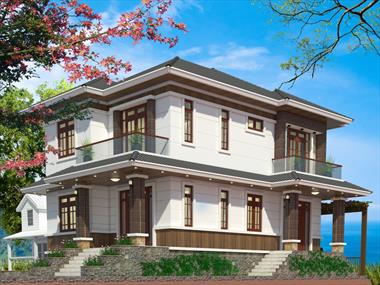 Ngắm 5 mẫu nhà 8x12m 2 tầng sang trọng ai cũng muốn sở hữu