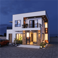 Thiết Kế Biệt Thự 2 Tầng 9x18m Sang Trọng Và Tiện Nghi