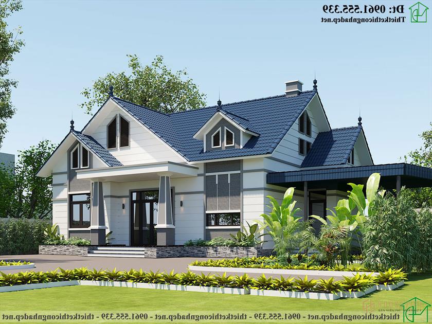 Nhà 1 lầu 3 phòng ngủ 1 phòng thờ 13x11m ở Phú Xuyên NDBT1T119