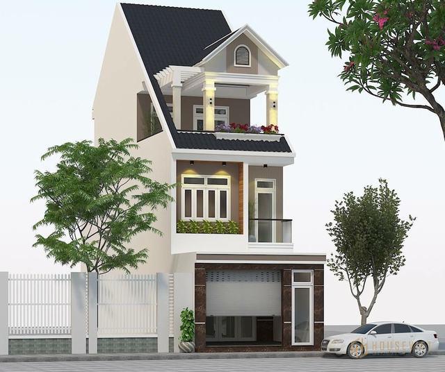 Nhà phố mặt tiền 6m