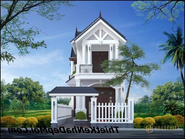 Mẫu thiết kế nhà mặt tiền 6m