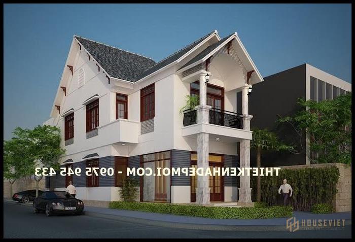 Mau nha pho Thai Lan 2 tang 2 mat tien 6m x 17m dep