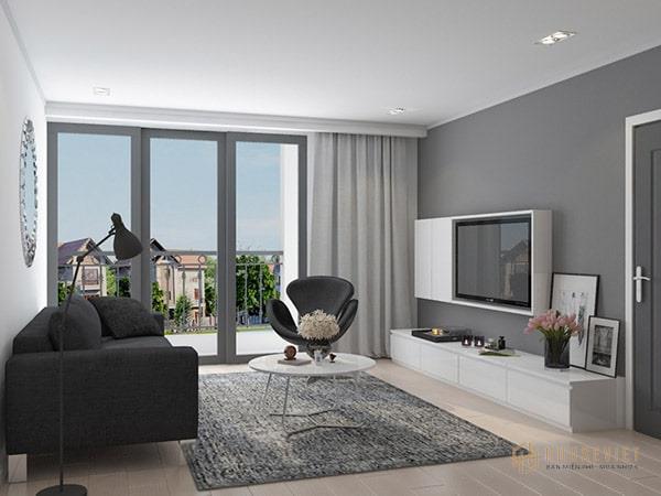 phòng khách nhà cấp 4 đẹp