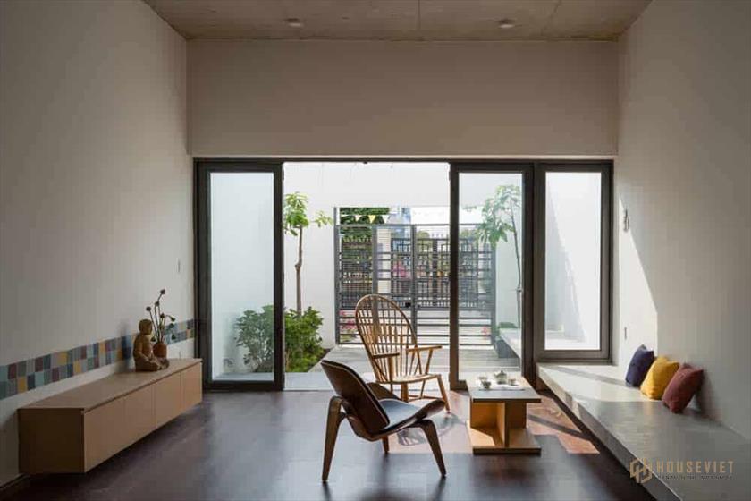 Trồng nhiều cây xanh trước nhà ống. Trồng nhiều cây xanh trước nhà ống.