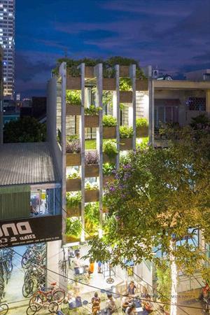 Ban công trồng nhiều cây xanh