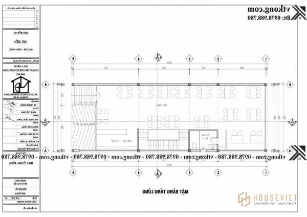 Mẫu nhà ống 3 tầng mặt tiền 7m tại Vĩnh Phúc np3t50