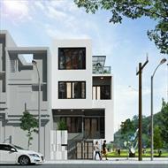 Mẫu nhà 3 tầng có gác lửng đẹp nhất