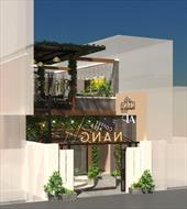 Bí quyết thiết kế quán cafe mặt tiền 5m nhỏ nhưng sang trọng