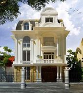 Những mẫu biệt thự mặt tiền 8m đẹp lung linh