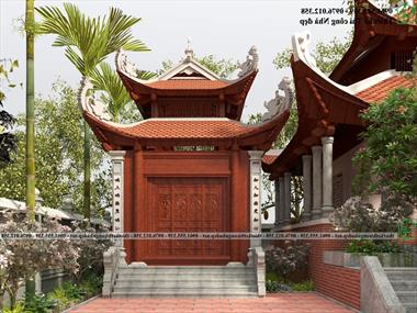 Vẽ đình Châu Lục ở Lạng Sơn trang nghiêm, ấn tượng NDNTH37