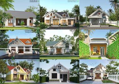 9 mẫu nhà cấp 4 mái thái đẹp nhất năm nay