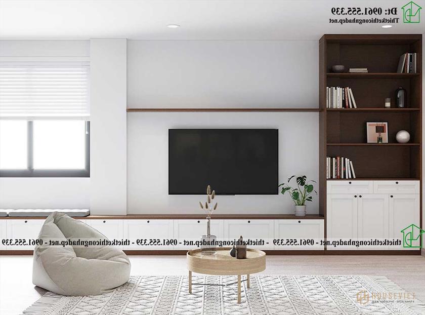 Kệ tivi phòng khách tầng 2 NDNP4T23