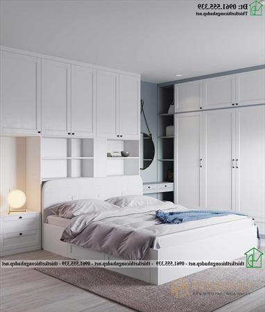 Thiết kế nội thất phòng ngủ đẹp NDNP4T23