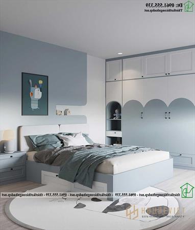 Thiết kế nội thất phong cách hiện đại NDNP4T23