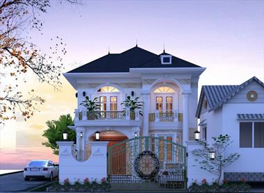 Top 5 mẫu nhà 2 tầng tân cổ điển đón đầu xu hướng 2022