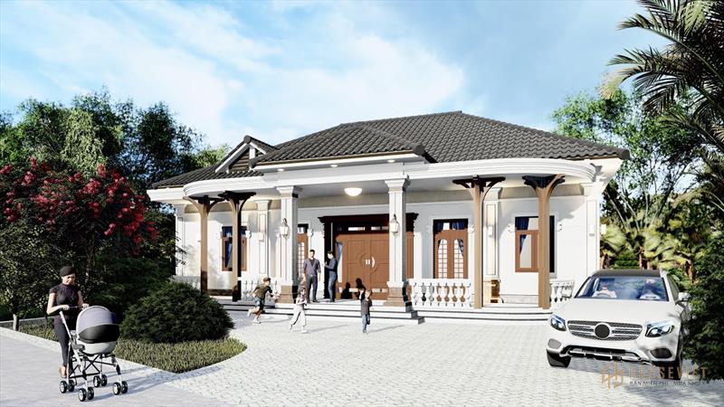 Tuyển chọn những mẫu thiết kế biệt thự cấp 4 đẹp lộng lẫy vượt thời gian