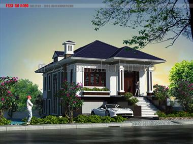 Nhà cấp 4 đẹp 8x14m BT122087