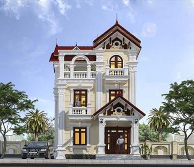 Tư Vấn Thiết Kế Biệt Thự 7x14m Trọn Bộ Nội Ngoại Thất