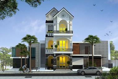 Nhà ống 3 tầng mái thái đẹp nhưng công năng bất ngờ